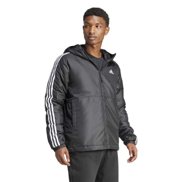 Adidas Mens Essential 3 Stripes Puffer Jacket