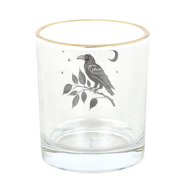 Something Different Perched Raven Glass