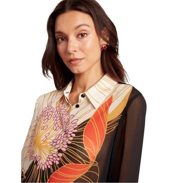 Ted Baker Dam/Dam Floral Långärmad Blus