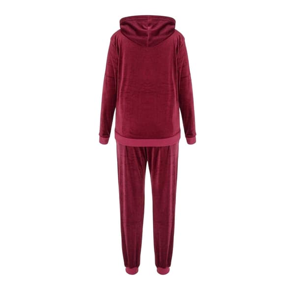 Miso Dam/Dam Velour Träningsoverall Set