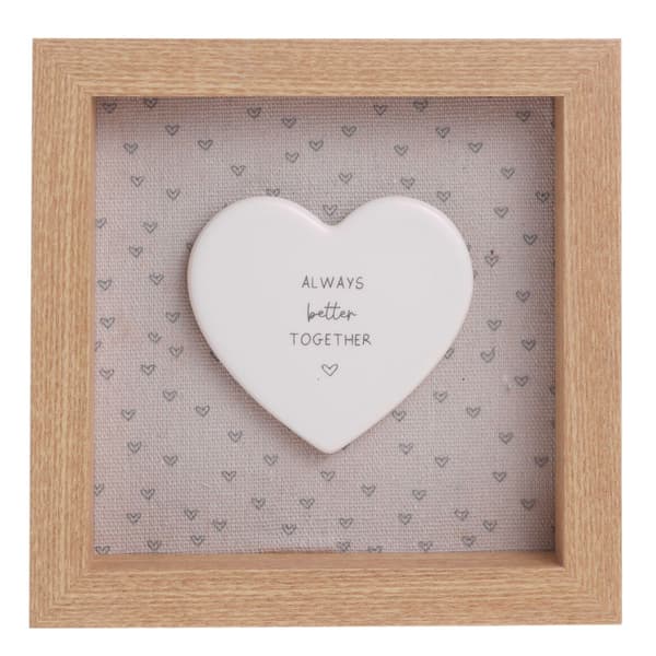 Celebrations Moments Better Together Framed Plaque