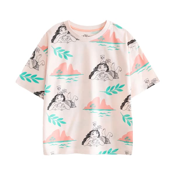 Moana tyttöjen lyhyt pyjamisetti (2 kpl)