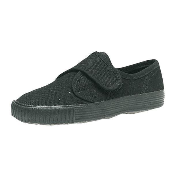 Dek Barn/Barn Canvas Kardborre Plimsolls