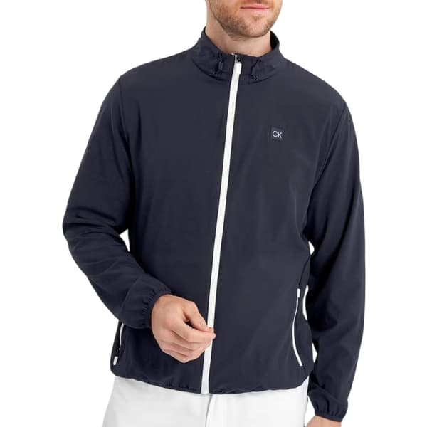 Calvin Klein Mens Performance Wind Resistant Golf Jacket