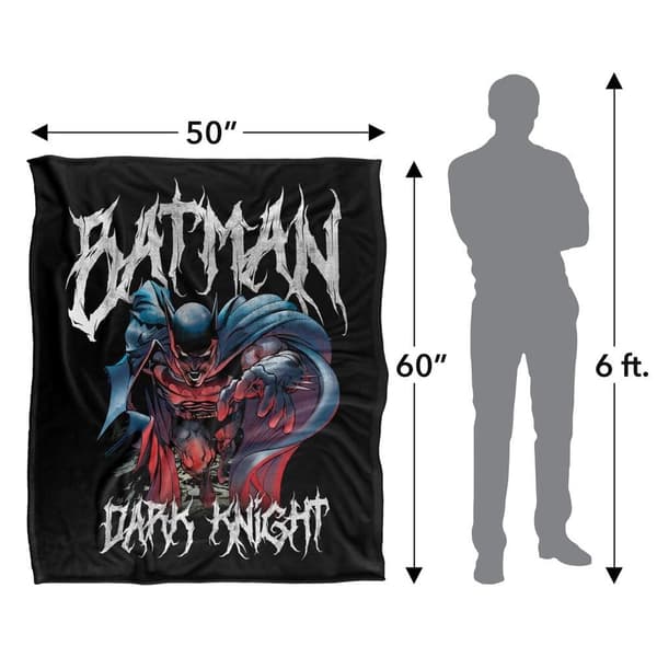 Batman Evil Dark Knight Band Soft Touch Blanket