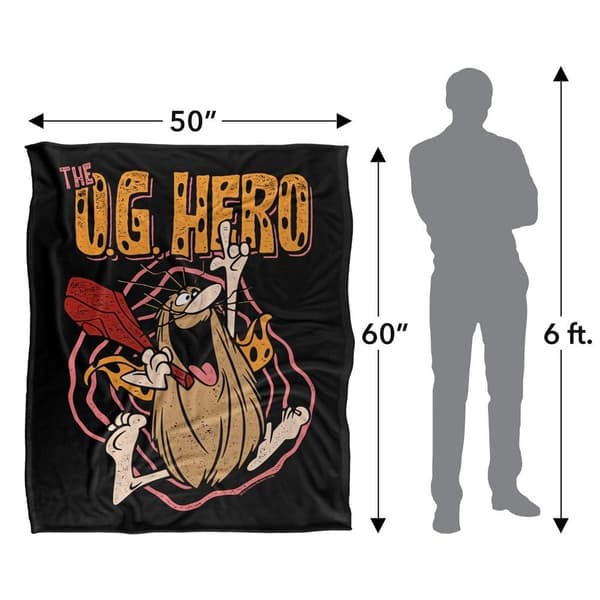 Captain Caveman Og Hero Blanket