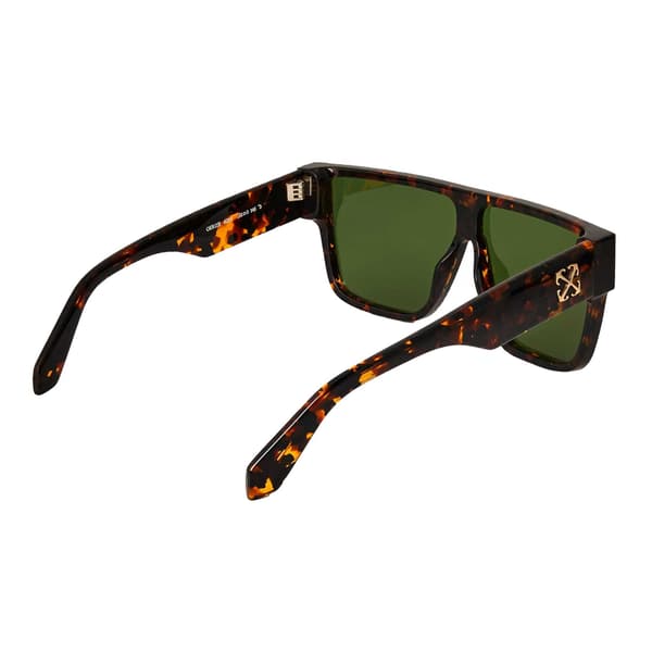 Off-White Womens/Ladies Square Tortoise Shell Sunglasses