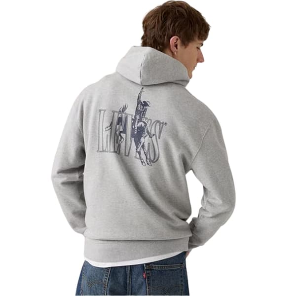 Levis Mens Drop Shoulder Regular Drawstring Hoodie