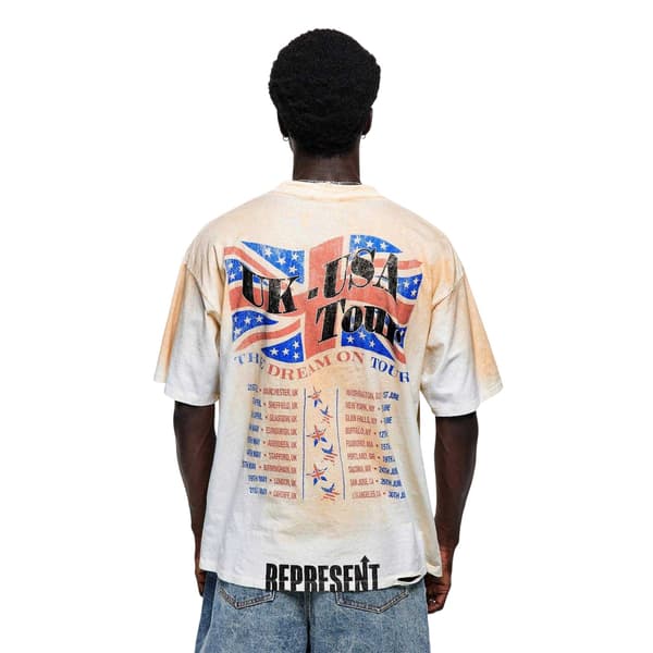 Represent Mens Logo Oversized T-Shirt