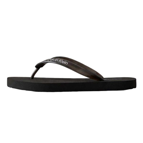 Calvin Klein Dam/Kvinnor Logo Flip Flops