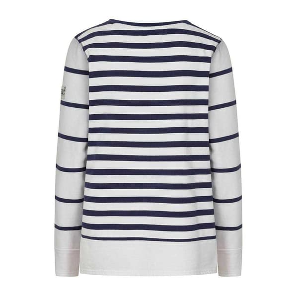 Lazy Jacks Womens/Ladies Stripe Pull Over Sweatshirt