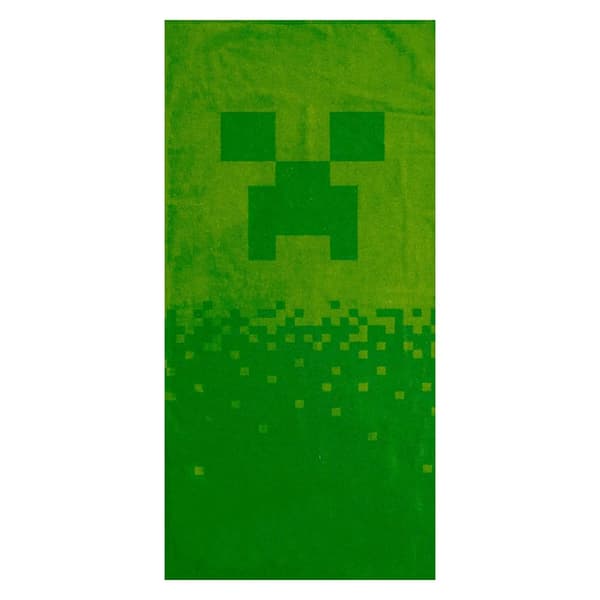 Minecraft Strandhåndklæde med krybdyr