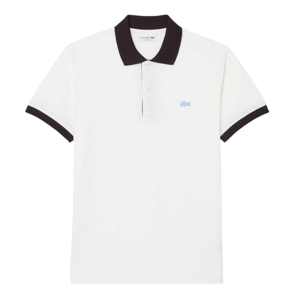 Lacoste Kortärmad Pikétröja för Herr