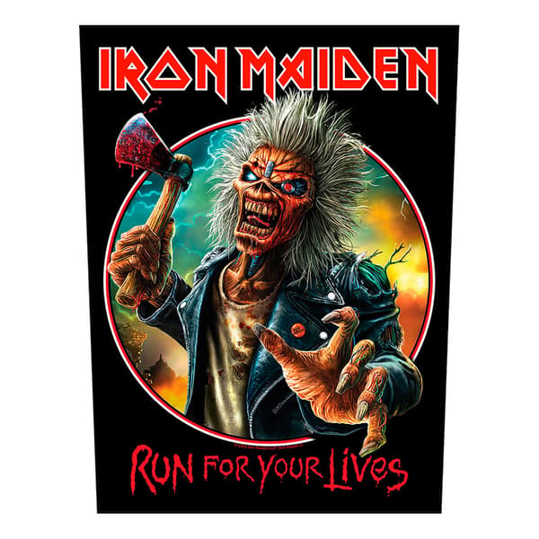 Iron Maiden Run For Your Lives Patch