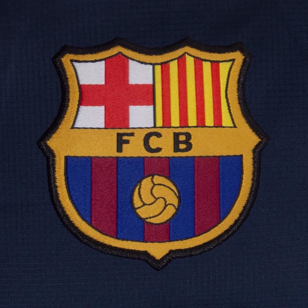 FC Barcelona Mens Crest Quilted Jacket
