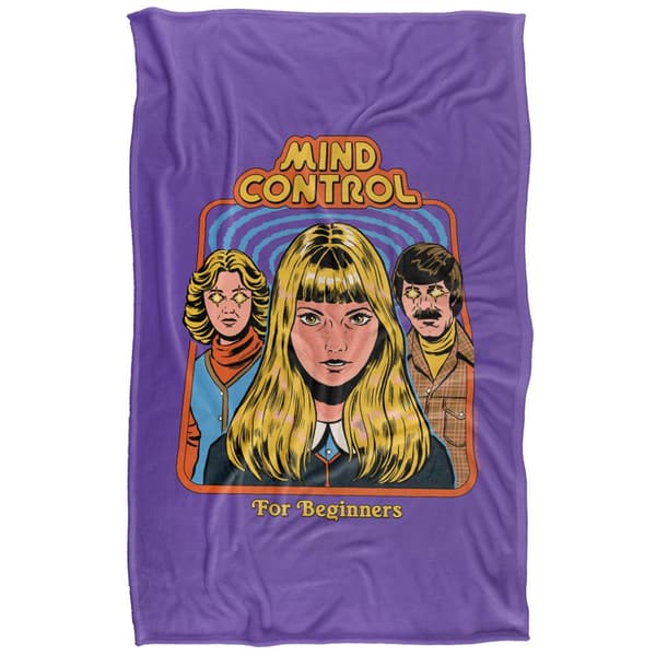 Steven Rhodes Mind Control For Beginners Soft Touch Blanket