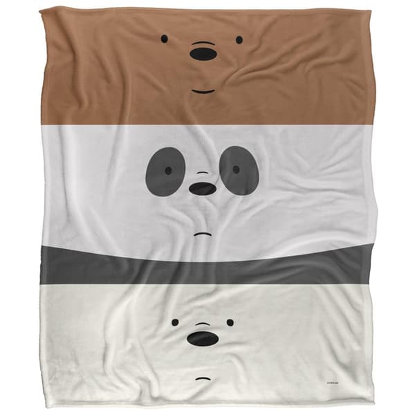 We Bare Bears Silky Stack Supersoft-peitto