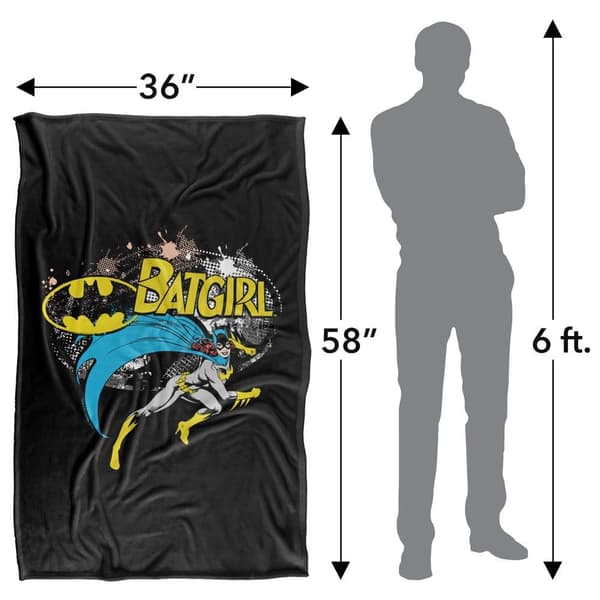 Batman Batgirl Halvtonsfilt