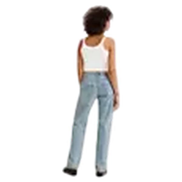 Levis Dam 501 90-tals Denim Patchwork Mid Rise Jeans