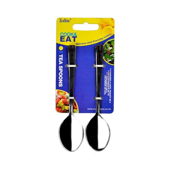 Teelusikat kortilla 6 kpl