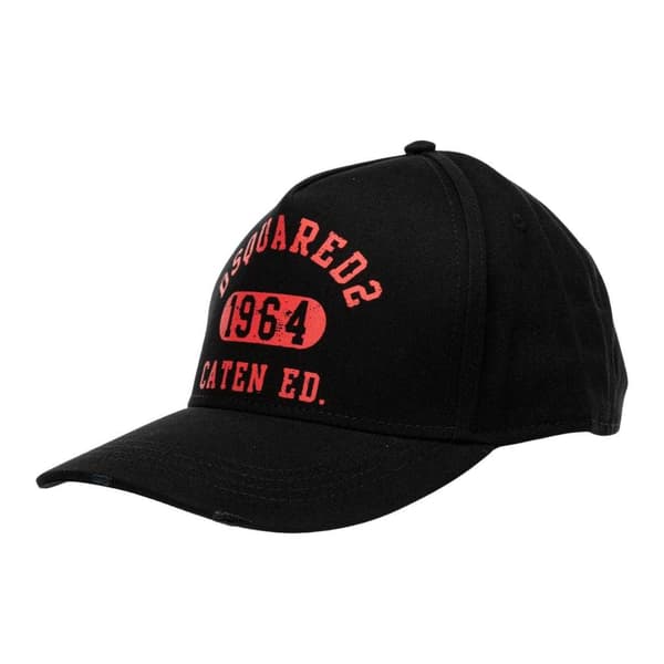 DSquared2 Unisex Vuxen 1964 Logotyp Bomullsbasebollkeps