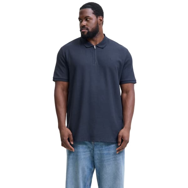 Jack And Jones Herr Half Zip Plus Pikétröja