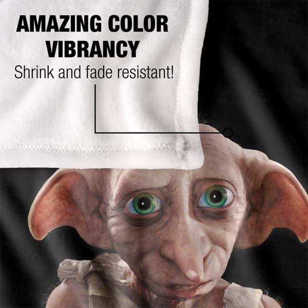 Harry Potter Dobby A Free Elf Soft Touch Blanket