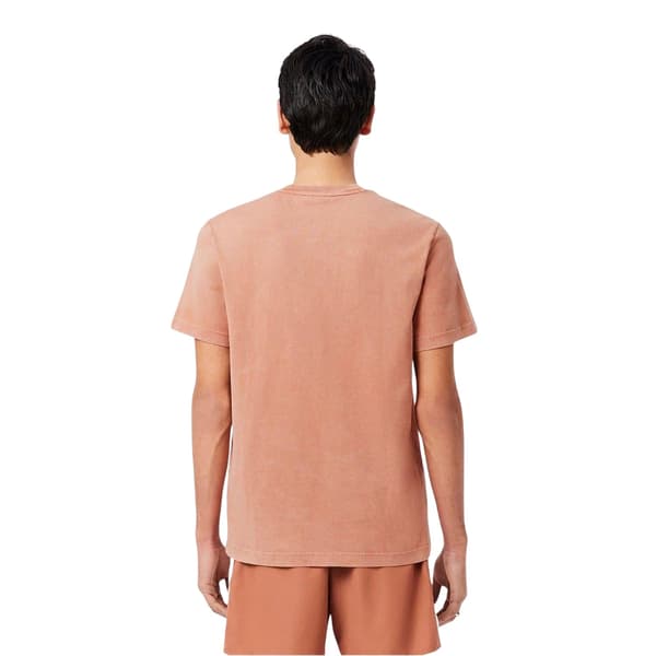 Lacoste Herr Logotyp Rundhalsad T-shirt Regular