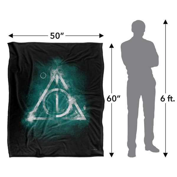 Harry Potter Dödsrelikerna Akvarellfilt