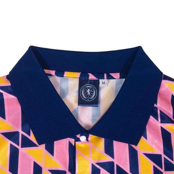 Scottish FA Herr 1990 Retro Pikétröja
