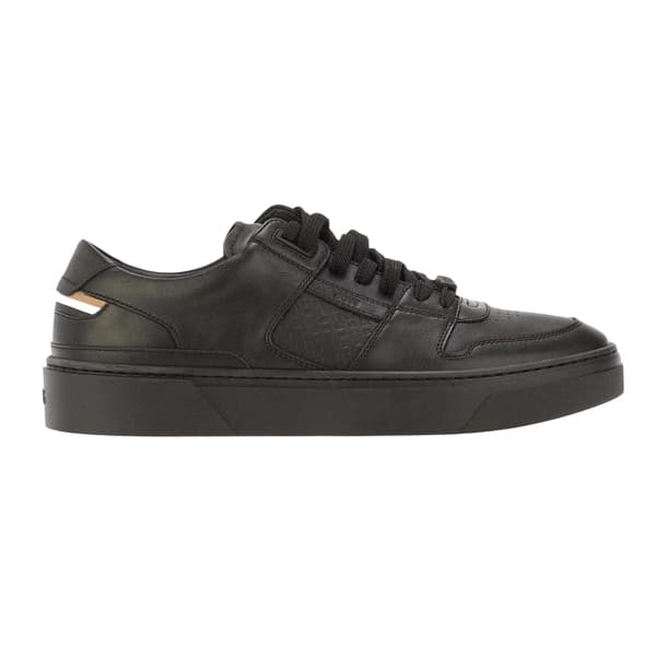 Boss Mens Gary Leather Flat Trainers