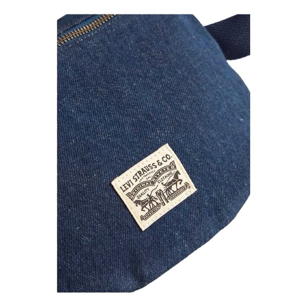 Levis Devon Logo Denim Crossbody Väska
