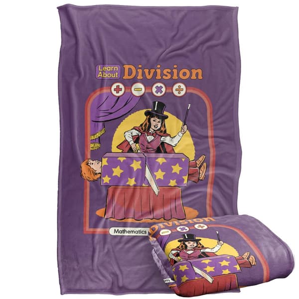 Steven Rhodes Learn About Division Soft Touch Blanket