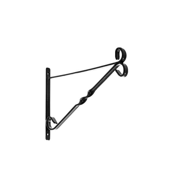 Leecroft Hanging Basket Brackets Black 10''