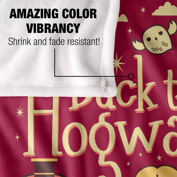 Harry Potter Back To Hogwarts Chibi Group Blanket
