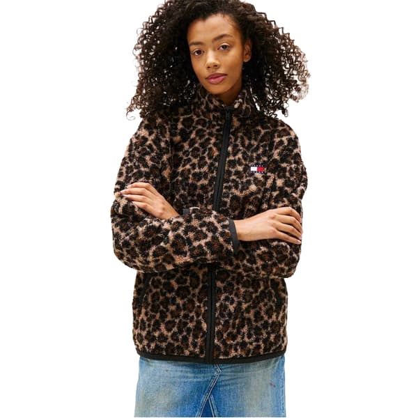 Tommy Jeans Fleecejacka för dam