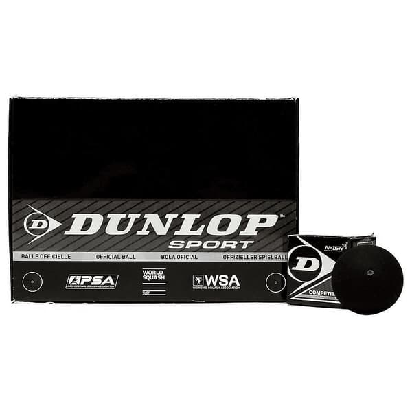 Dunlop Competition Squashbollar (12-pack)