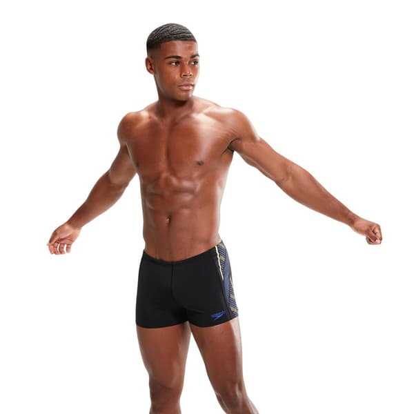 Speedo Mens Tech Stripe Swim Briefs