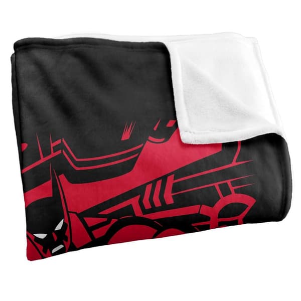 Batman Beyond At The Controls Soft Touch Blanket