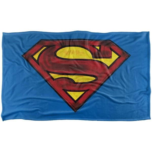 Superman Shield Soft Touch Blanket