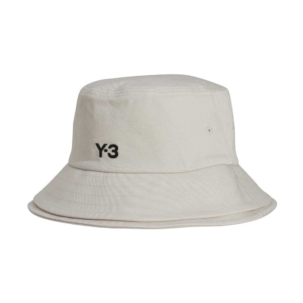 Y-3 3 Stripes Bomullstwill Bucket Hat