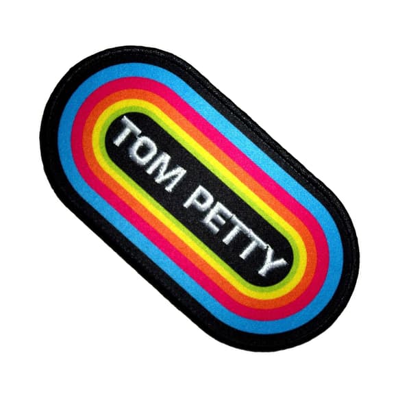 Tom Petty & The Heartbreakers Vävt Retromärke