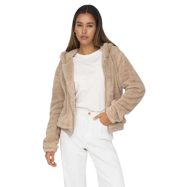 Only Womens/Ladies Plain Teddy Fleece Jacket