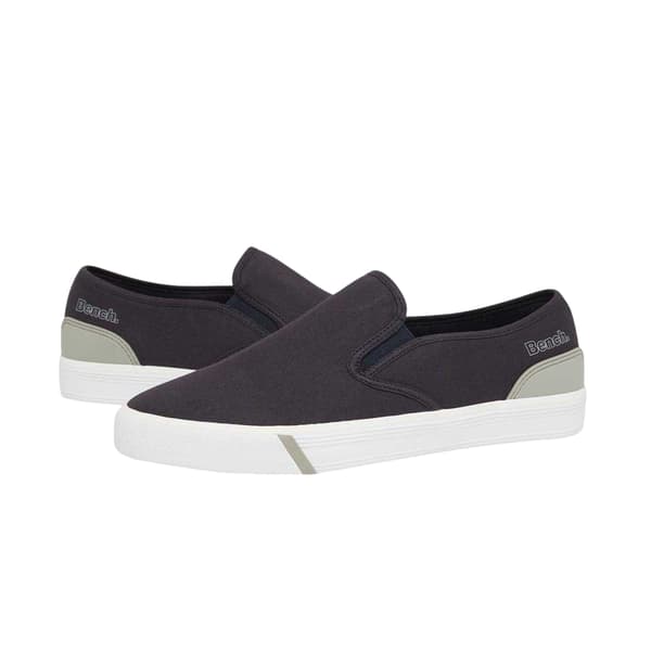 Bench Mens Plain Slip-on Flat Trainers