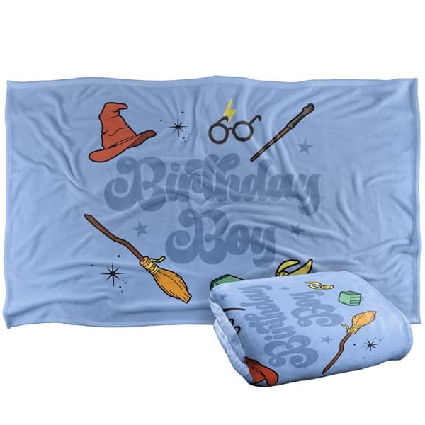 Harry Potter Birthday Boy Soft Touch Blanket