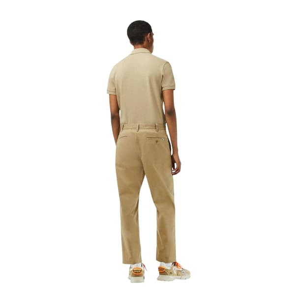 Lacoste Chinos i bomullsstretch för män