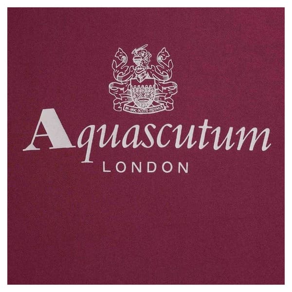 Aquascutum Herr Active Stort Logotyp Sweatshirt