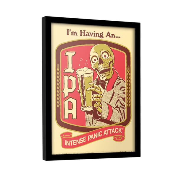 Steven Rhodes IPA Framed Poster