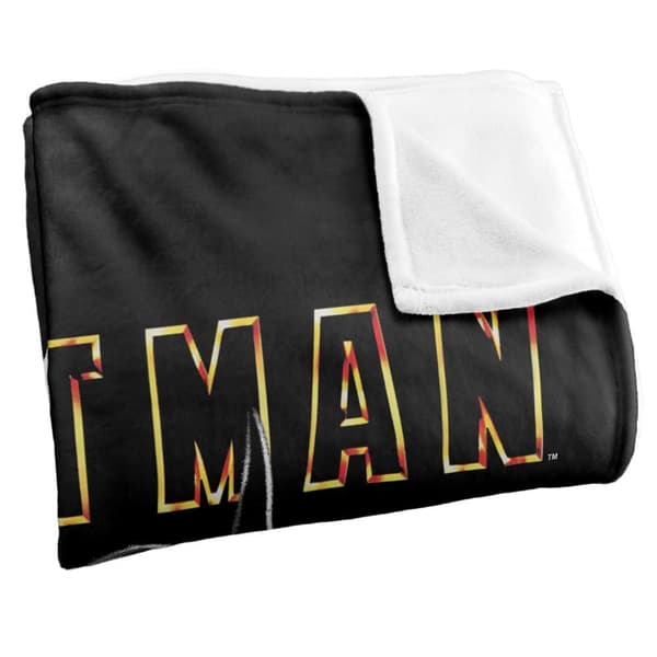 Batman 1989 Cowl Soft Touch Blanket