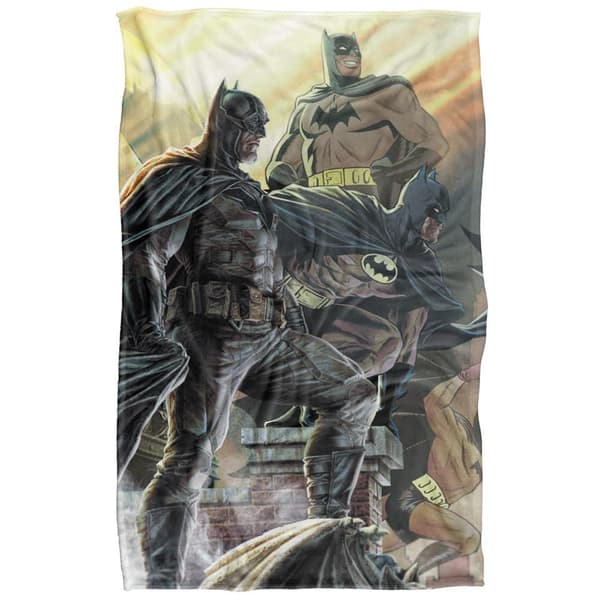 Batman Through The Years Blanket